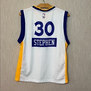 Adidas GSW Stephen Curry V-neck Jersey